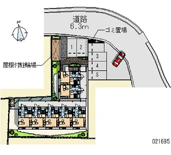 鹿児島市田上８丁目 月極駐車場